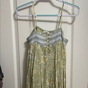 Floral Spaghetti Strap Dress